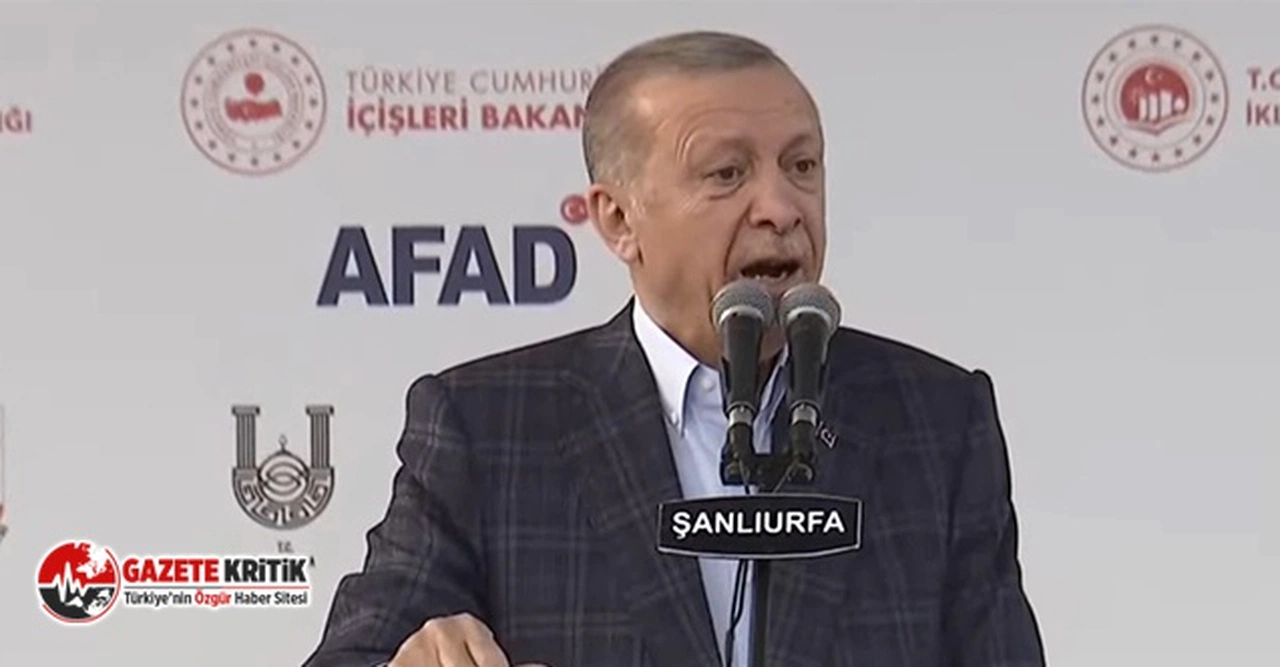 Erdoğan, 1992 yılında açılan Harran Üniversitesi'ni 'biz yaptık' dedi