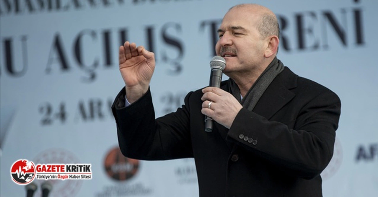 İçişleri Bakanı Süleyman Soylu'ya göre, 14 Mayıs seçimleri "siyasi darbe girişimi"