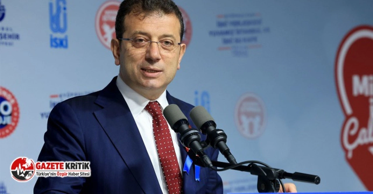 İmamoğlu'ndan temel atma töreninde Erdoğan'a gönderme: Temelimiz gerçek, beton da gerçek...
