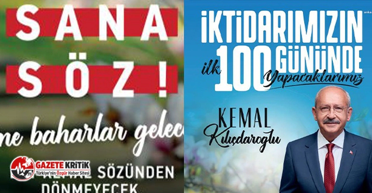 Kemal Kılıçdaroğlu, ilk 100 günün yol haritasını açıkladı
