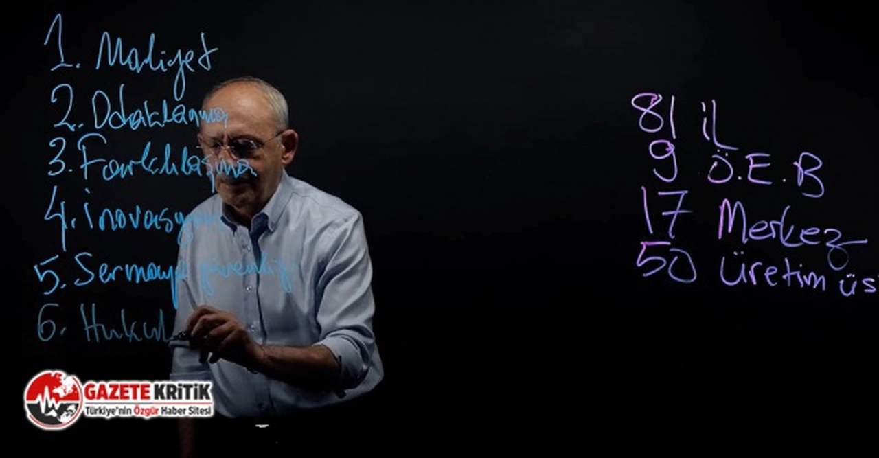 Kılıçdaroğlu, ilk 5 yılda yapılacakların listesini paylaştı
