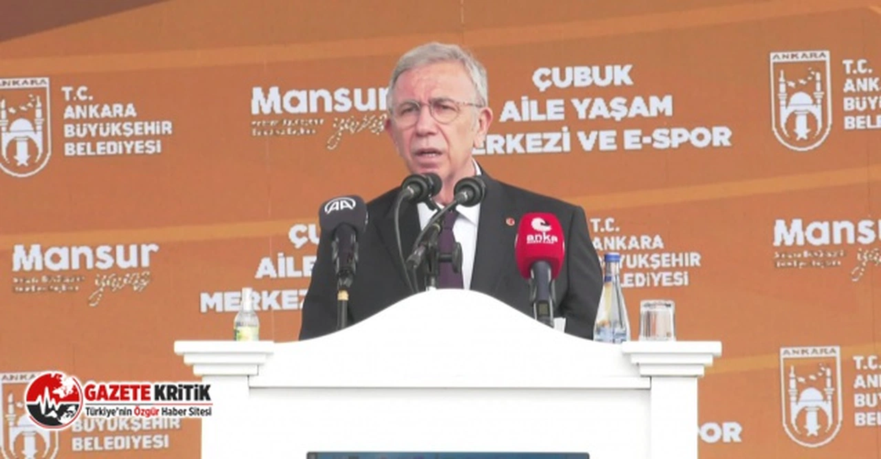 Mansur Yavaş: "Ulaştırma Bakanlığı, havaalanı metrosunu Ankara Büyükşehir'e devrederse yapmaya söz veriyoruz"