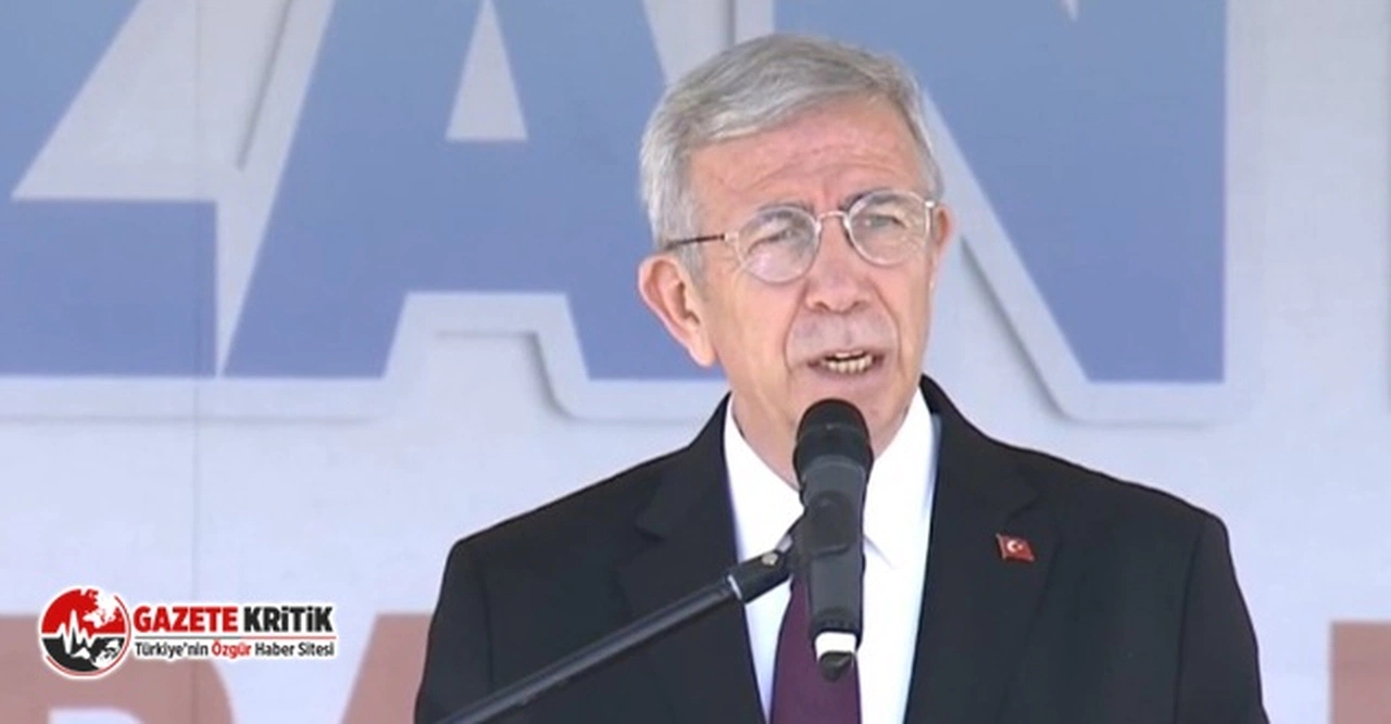 Mansur Yavaş, "Yaptığımız faaliyeti yardım, destek olarak değil bir görev olarak görüyoruz"