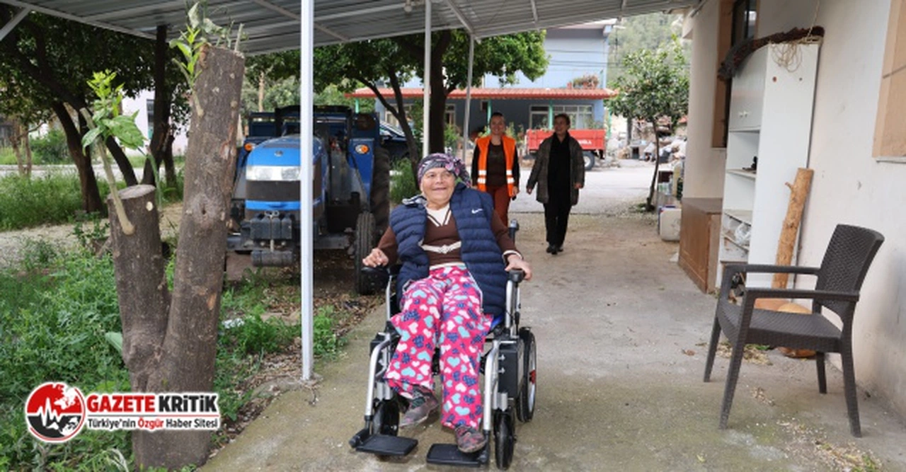 MARMARİS BELEDİYESİ ENGELLİ VATANDAŞA EL UZATTI