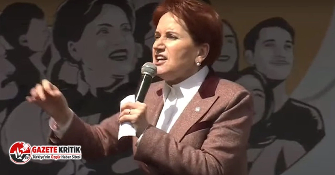 Meral Akşener'den Erdoğan'a : "Recep Bey çıkıyor bizleri ‘gömmekten’ bahsediyor. Sen kimi gömüyorsun?"