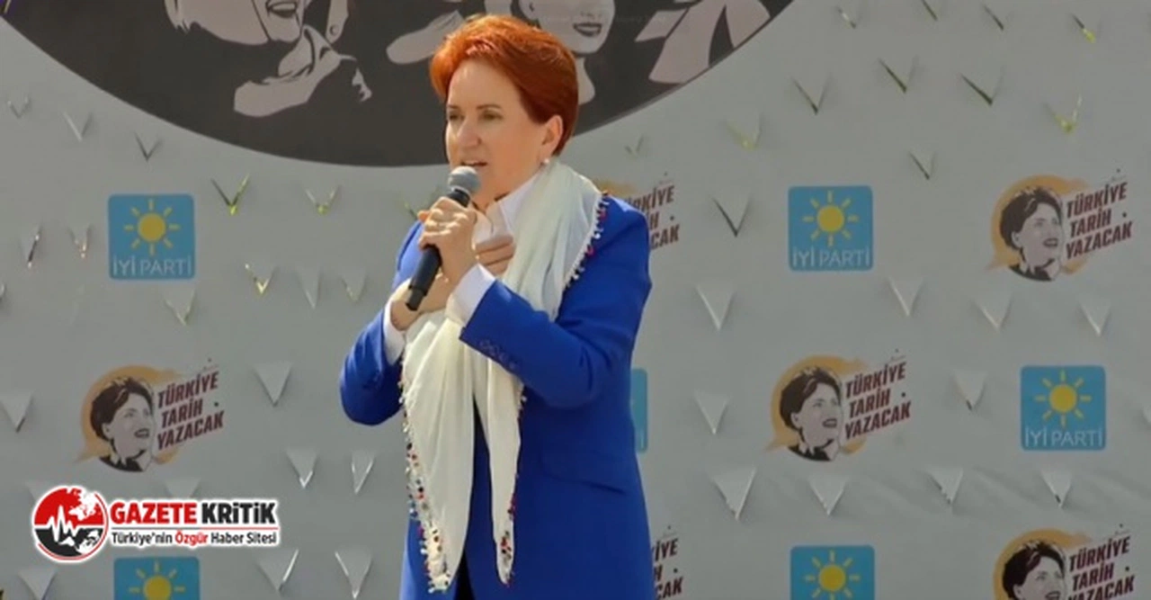 Meral Akşener'den Erdoğan'a: "Sol elinde bebek katili var, sağ elinde Gaffar Okkan'ın katilleri var"