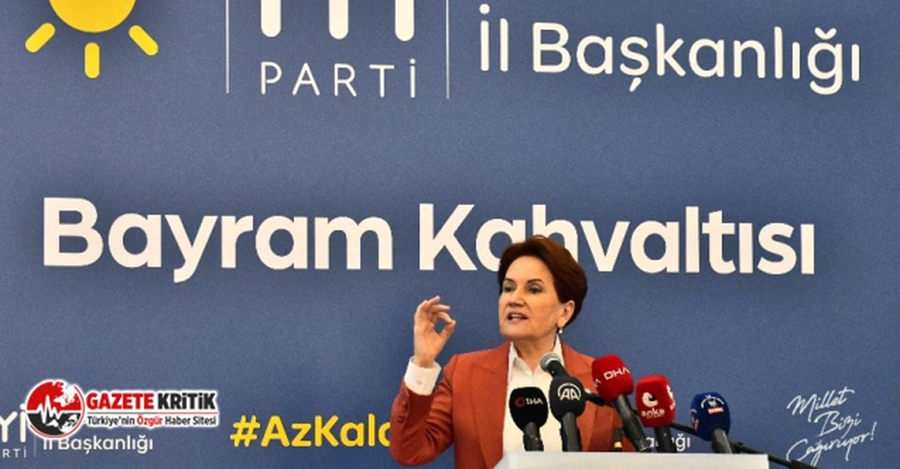 Meral Akşener:  ‘Devlet eşittir benim’ diyen bir kişiyle karşı karşıyayız