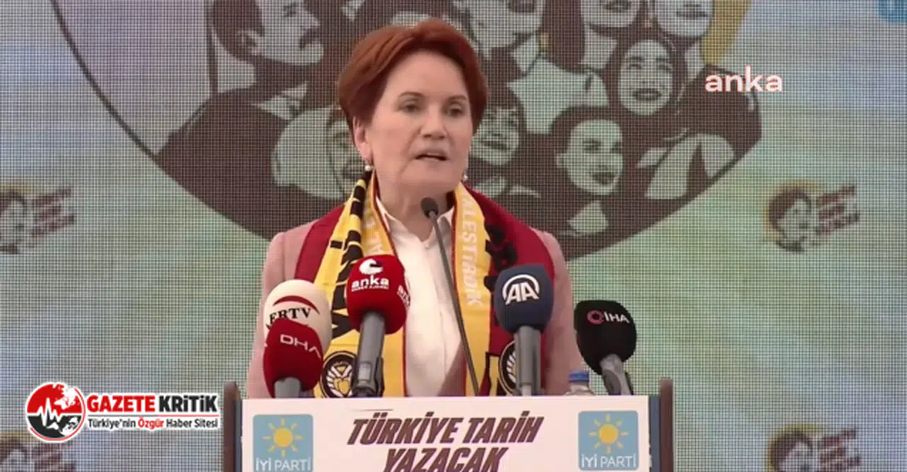 Meral Akşener: “Millet İttifakı olarak 8 ilde kurduğumuz bu sofraları, inşallah seneye tüm Türkiye’de kuracağız.”