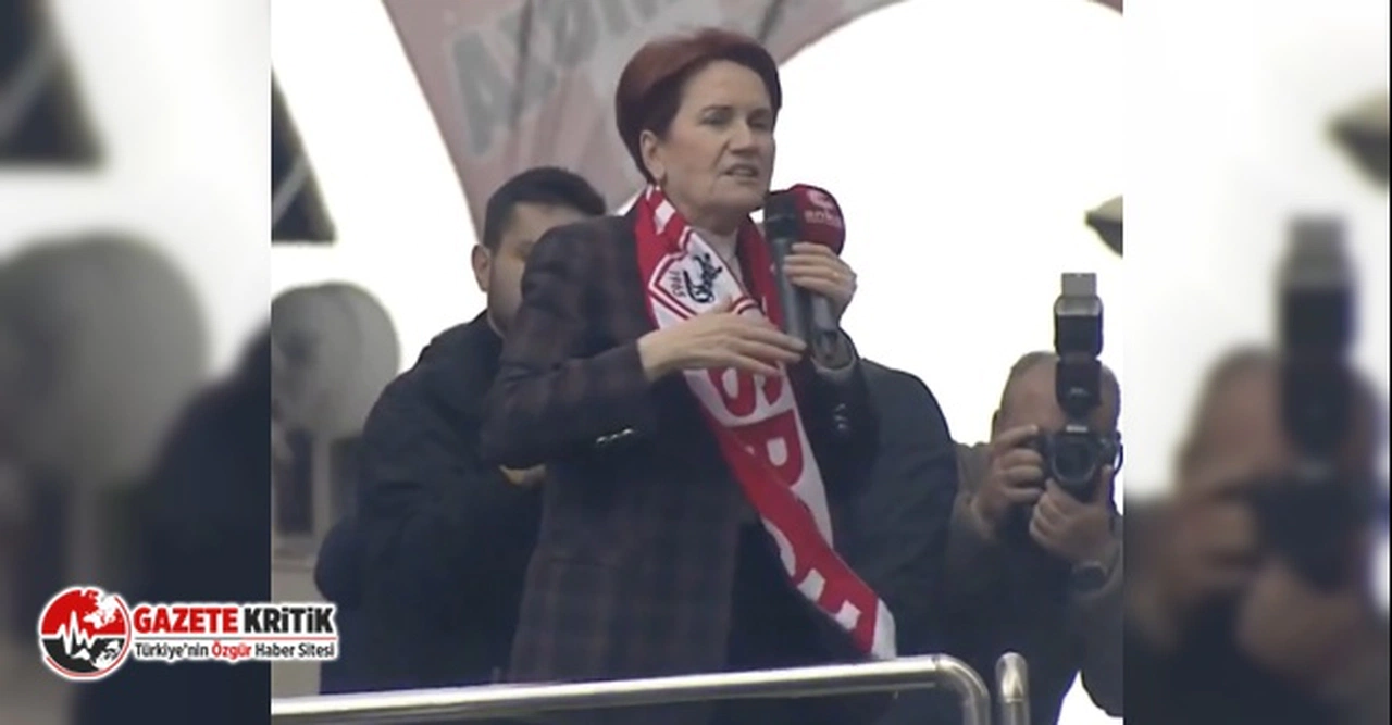 Meral Akşener Samsun'da halka seslendi: Seçime 33 gün var. Patron sizsiniz. Elele verip harami düzeni değiştireceğiz.