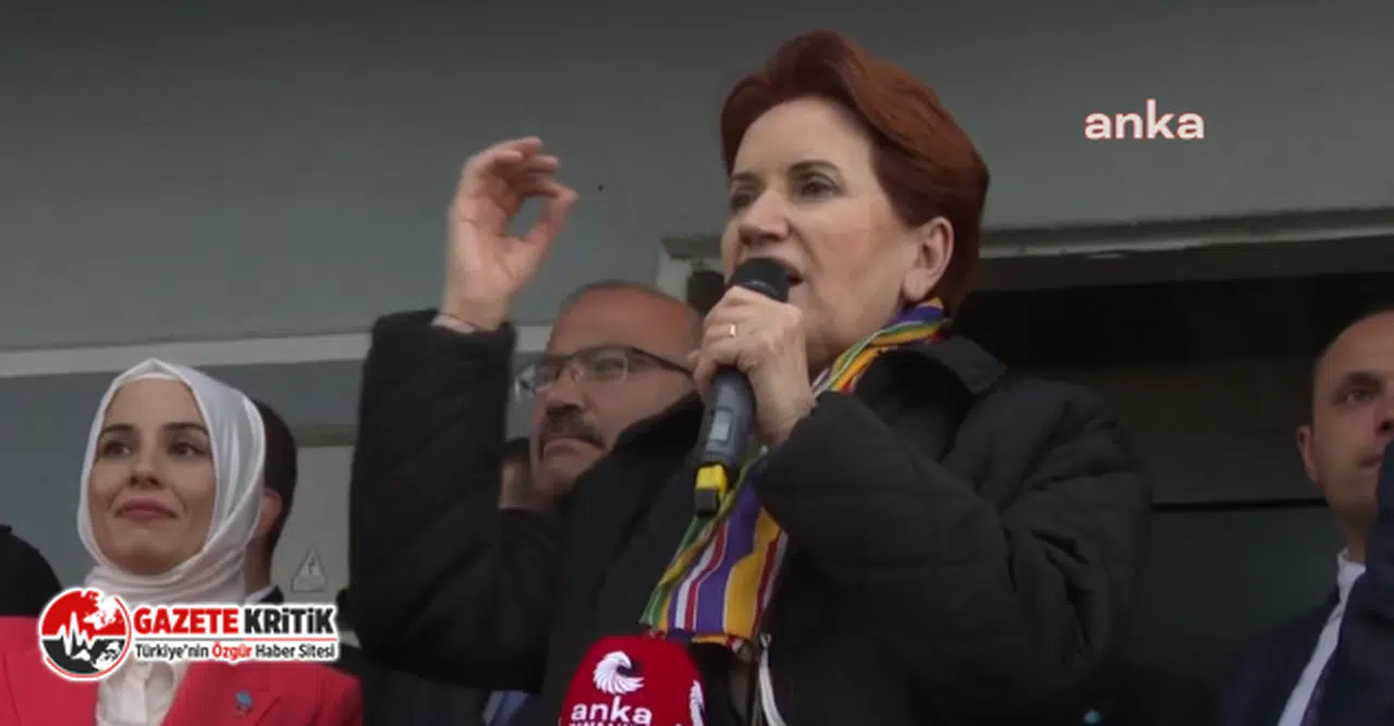 Meral Akşener: “Tarım Kredi Kooperatiflerinden aldığınız ve ödeyemediğiniz kredileri yeniden yapılandıracağız"