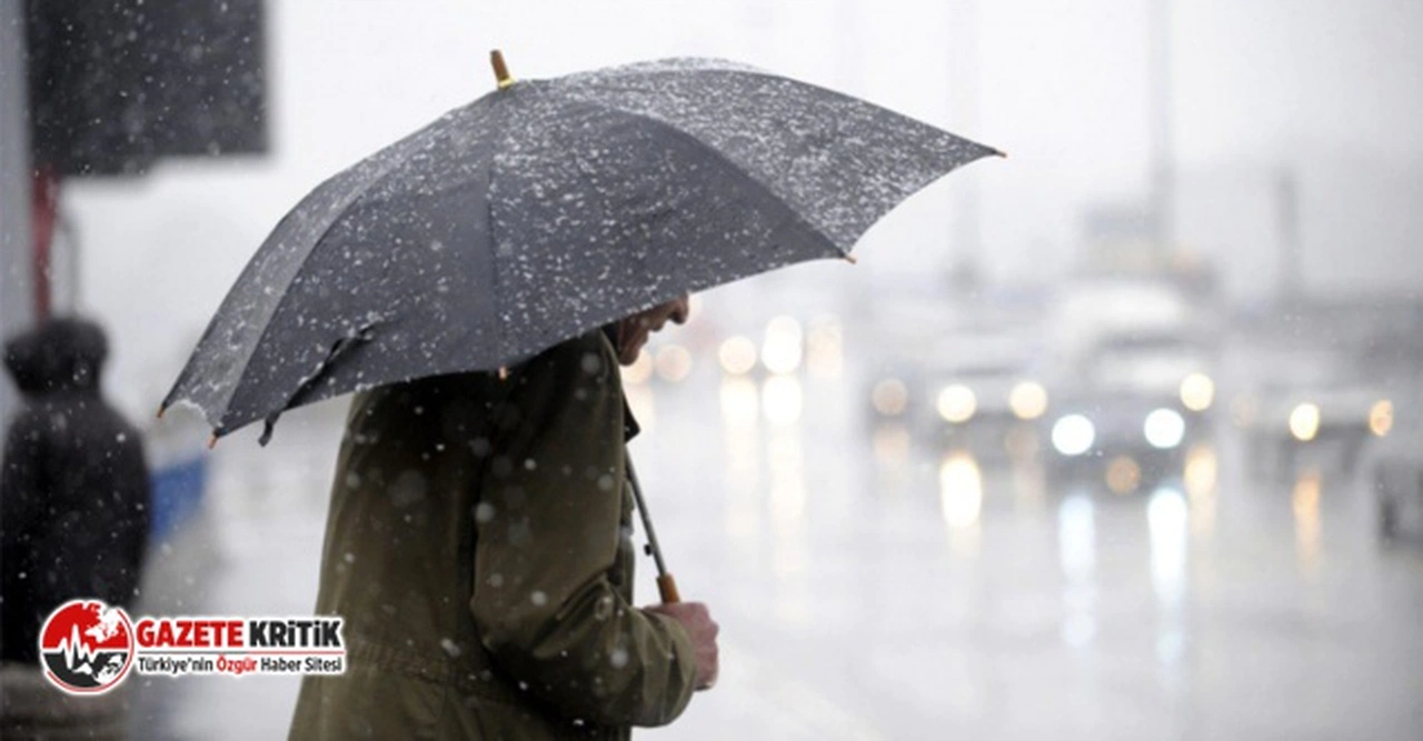 Meteoroloji'den kuvvetli sağanak uyarısı