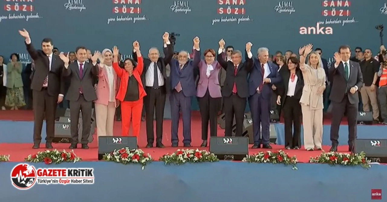 Millet İttifakı'ndan İzmir'de büyük miting