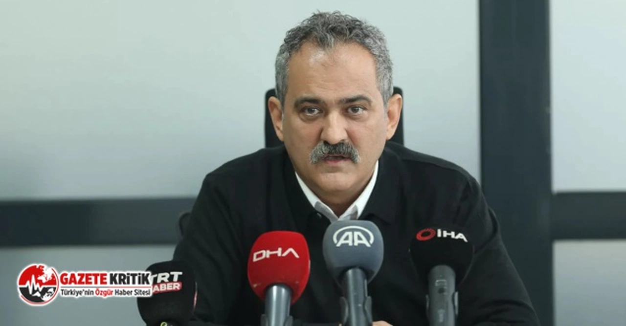 Milli Eğitim Bakanı Özer, deprem bölgesindeki öğrenciler için telafi programı tarihini açıkladı