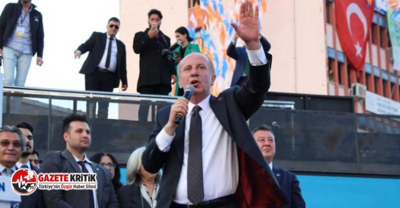Muharrem İnce: Bu seçim ikinci tura kalırsa ipi göğüsleriz