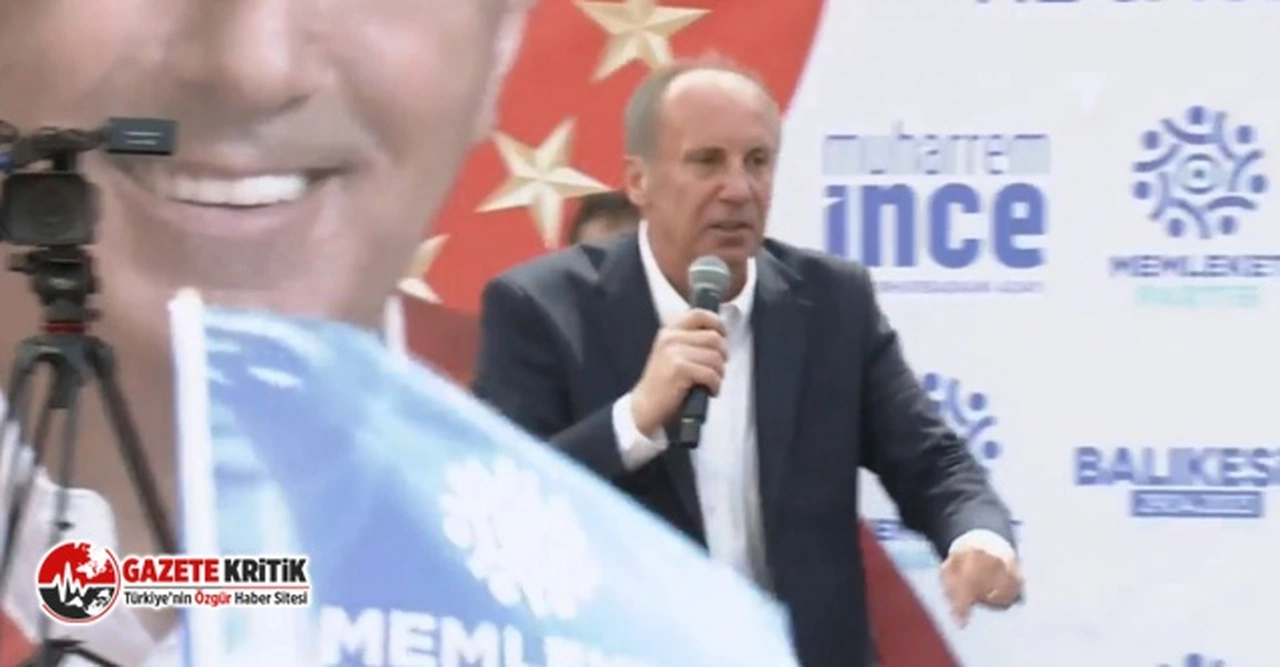 Muharrem İnce, Kılıçdaroğlu'nu hedef aldı: İHA'lara ve SİHA'lara çomak sokuyor