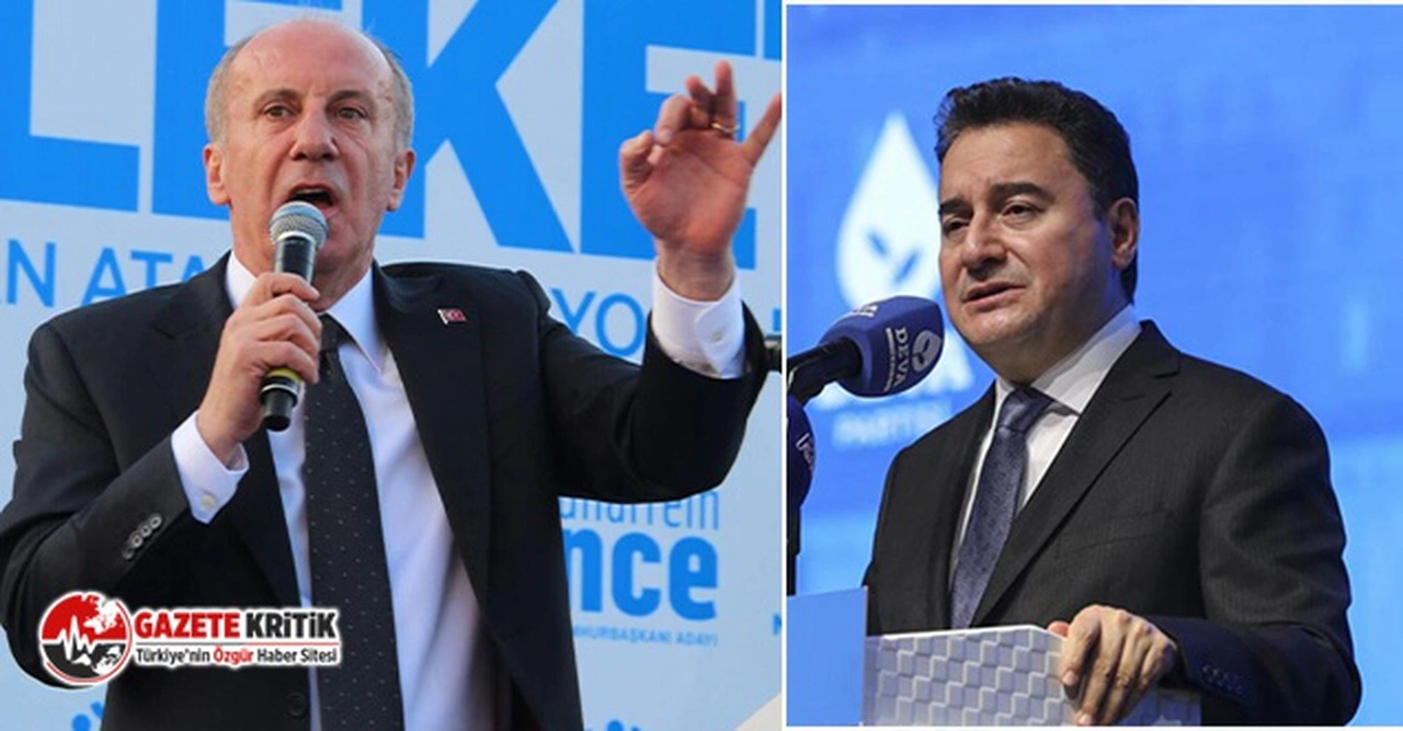 Muharrem İnce’den Babacan’a 'oy vermem' yanıtı: Maskesini kendi düşürdüğü için teşekkür ederim