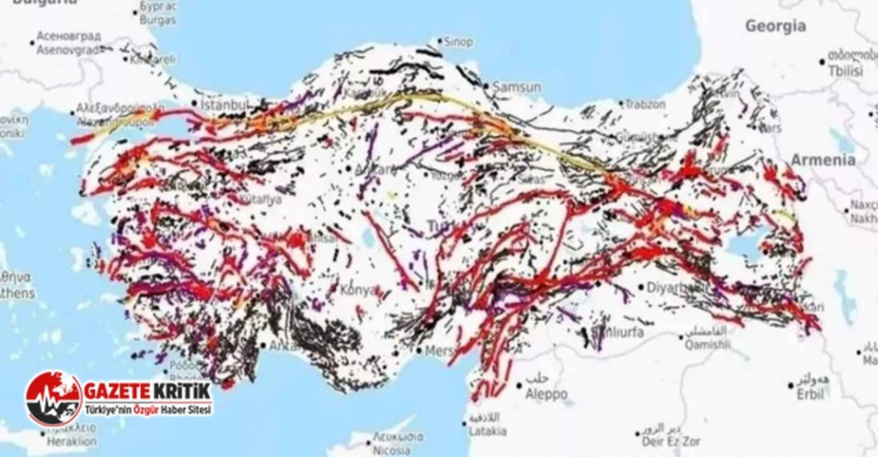 Naci Görür, o bölgeyi işaret edip uyardı: '7.4 büyüklüğünde deprem bekliyoruz'