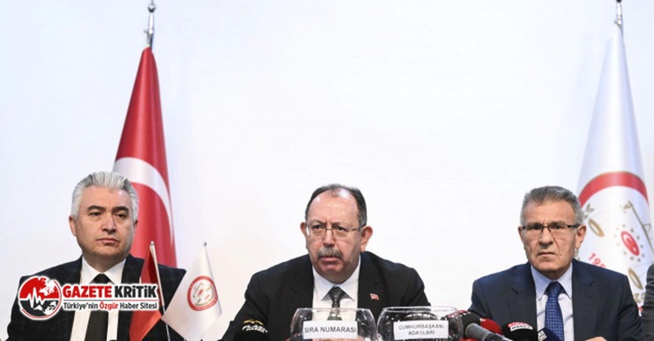 Partilerin ve ittifakların oy pusulasındaki yerleri belli oldu