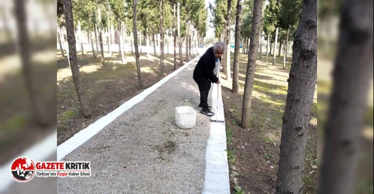 RAMAZAN BAYRAMI ÖNCESİ MEZARLIKLARDA TEMİZLİK VE BAKIM ÇALIŞMASI