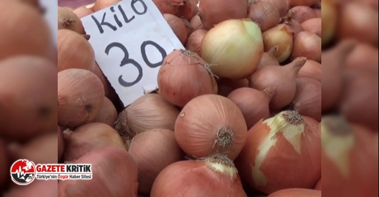 Soğan, enflasyon şampiyonu oldu: Kilosu 30 lira