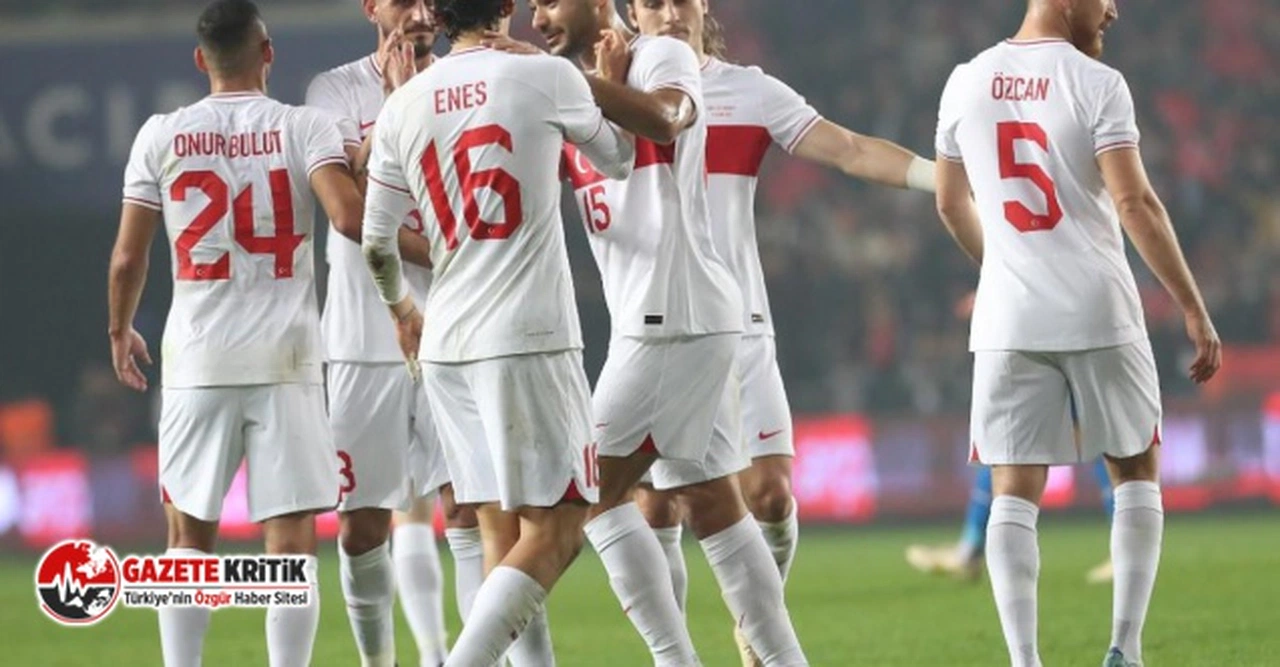 Türkiye bir basamak yükseldi, FIFA dünya sıralamasında 43. sıraya çıktı