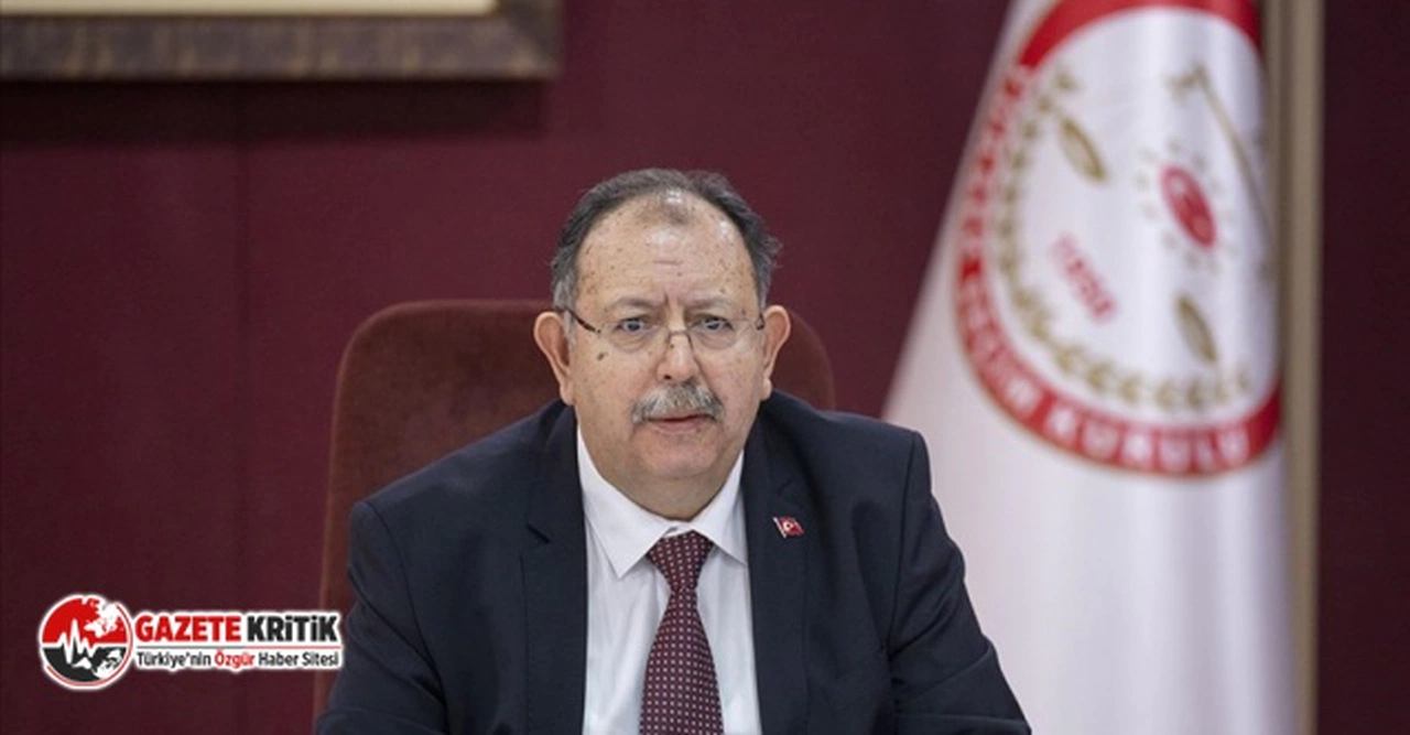 YSK başkanı Ahmet Yener seçmen sayısını açıkladı