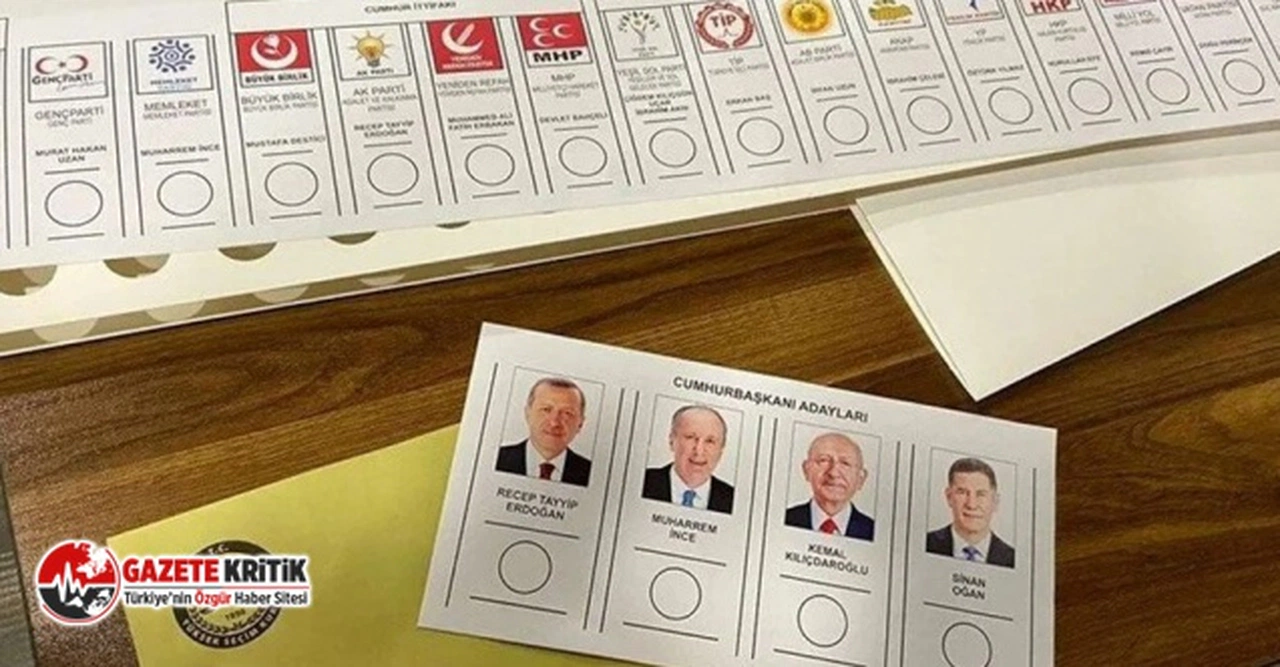 14 Mayıs seçimlerinin oy pusulalarının basımı tamamlandı