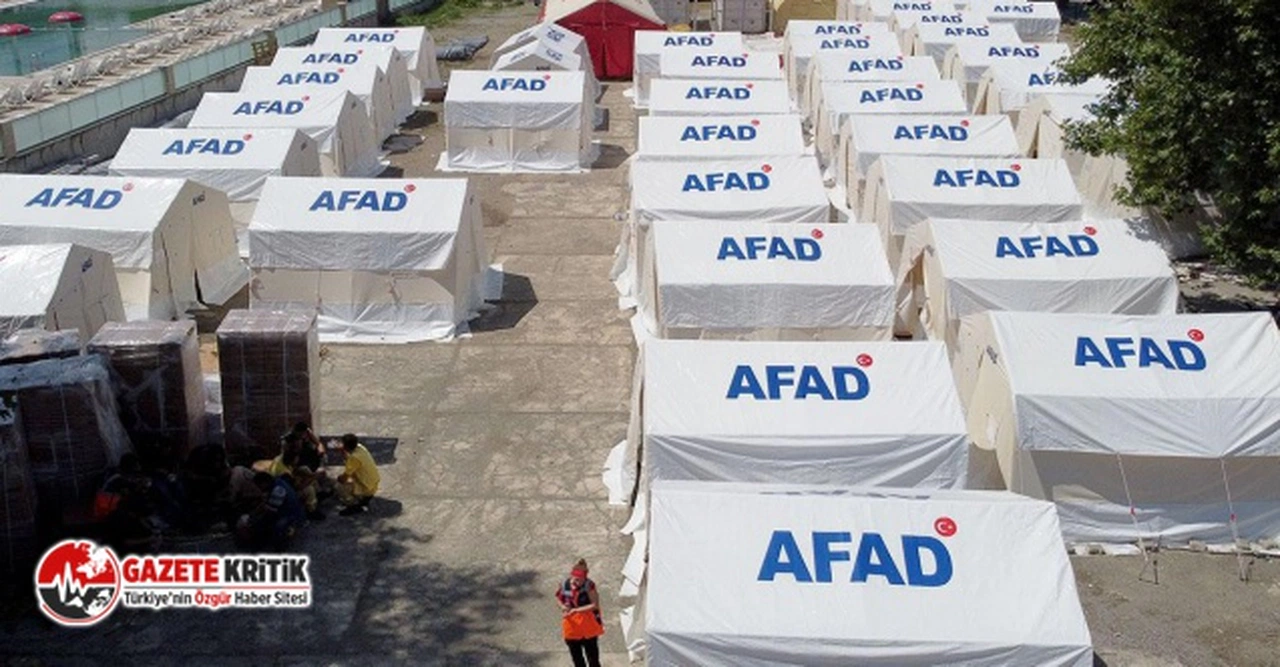 AFAD, gecikmeli verdiği çadırları geri almaya başladı