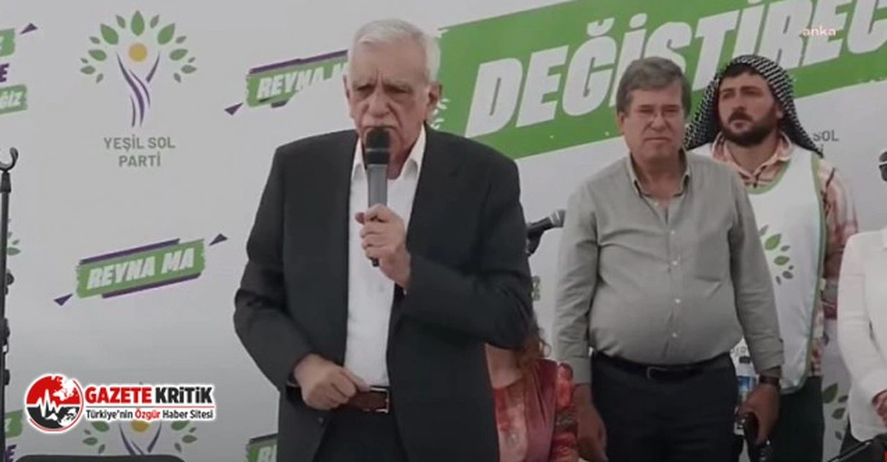 Ahmet Türk: “İktidar partisi gideceğini görüyor. Ne yapıyor? İmralı’ya heyet gönderiyor”