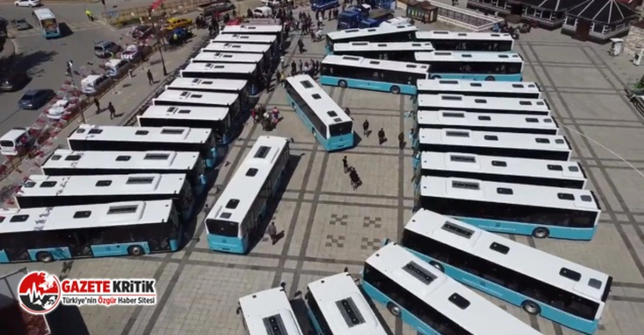 AKP'li Erzurum Büyükşehir Belediyesi'nden İmamoğlu'nun mitingine otobüslerle engel