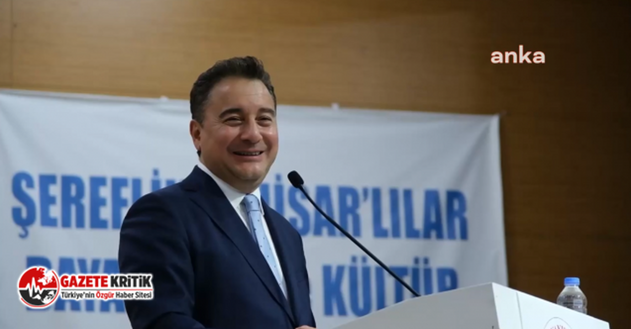 Ali Babacan: "Bay Kemal'in sözünden dönmeyeceğini bildiğimiz için onu aday yaptık"