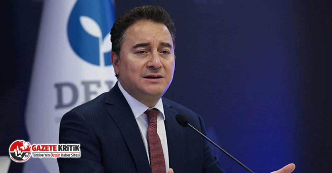 Ali Babacan: Cumhur İttifakı "gelin beraber çalışalım" derse çalışırız