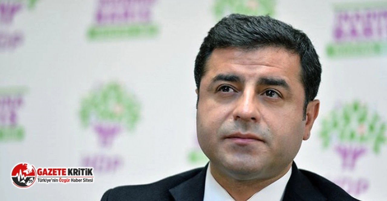 Demirtaş'tan "1 nefes için 1 oy" çağrısı: 'Artık bu işin üçüncü turu da yok!'
