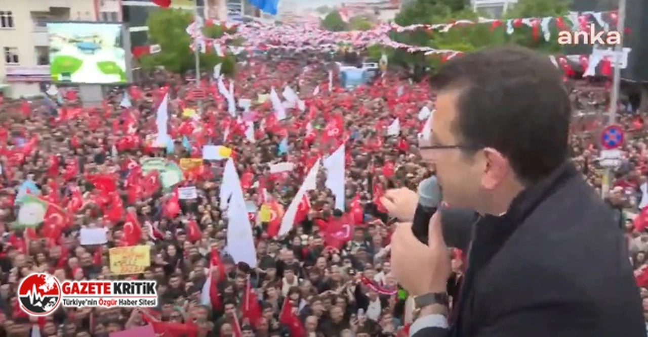 Ekrem İmamoğlu: "Bir gün bile bunlara çok. Pazartesi günü tıpış tıpış evlerine yolluyoruz"
