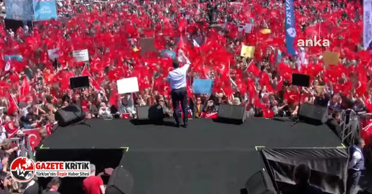 Ekrem İmamoğlu: "Bu işi yarın mutlaka bitirin sevgili gençler"