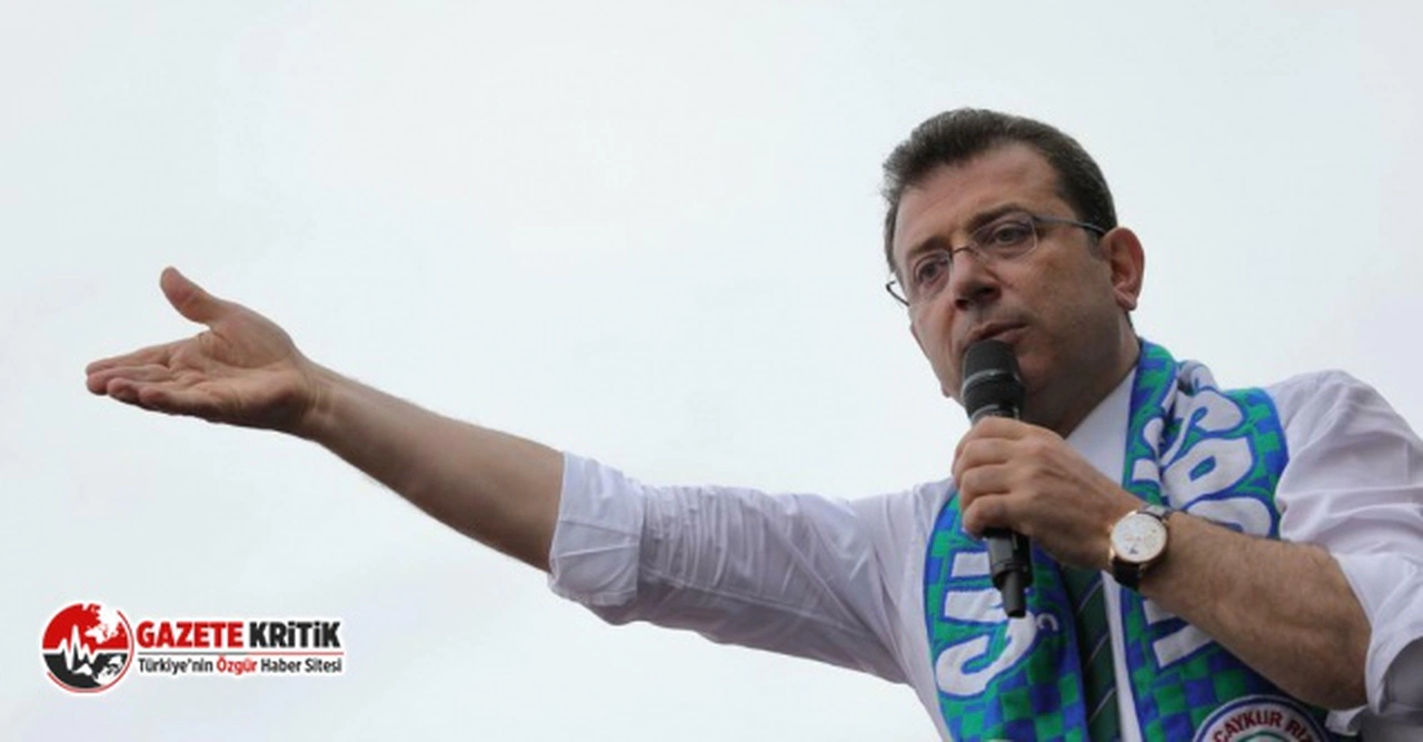 Ekrem İmamoğlu Rize'de: "Hâlâ 'Ben gidersem ülke batar' diye milleti korkutmaya çalışıyorsan senin karnen sıfır!"