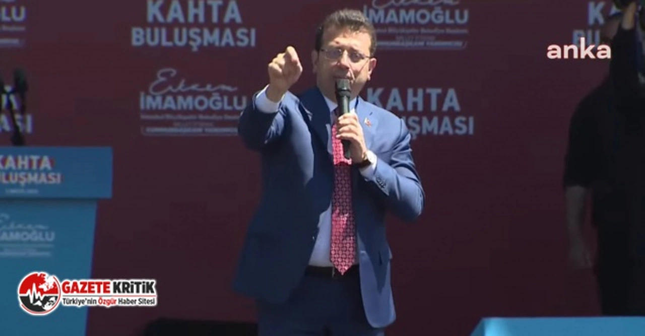 Ekrem İmamoğlu: Yargı siyasetin silahı olamaz