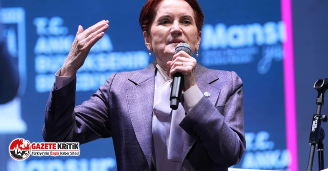 Erdoğan'ın Aleviler için 'tür' demesine Akşener'den sert tepki