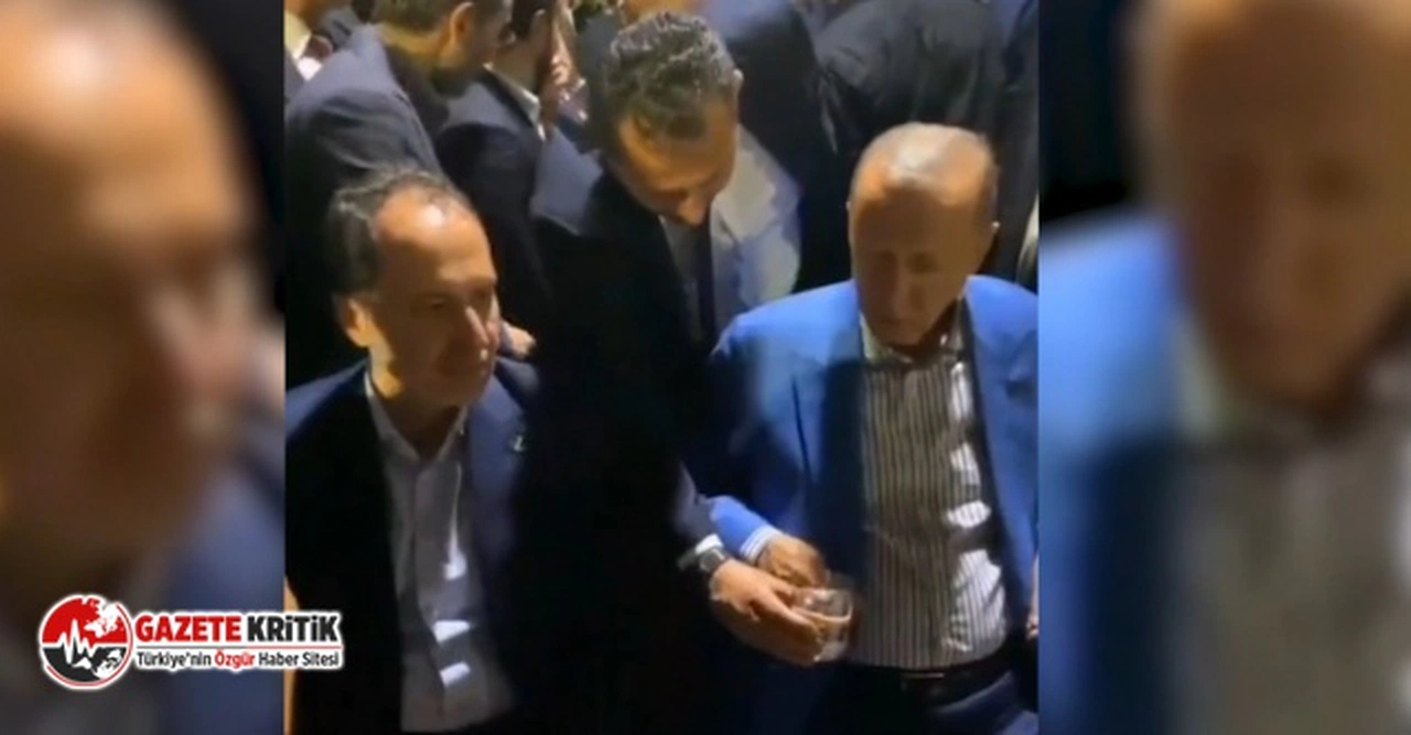 Erdoğan, korumasının uzattığı suyu içmedi
