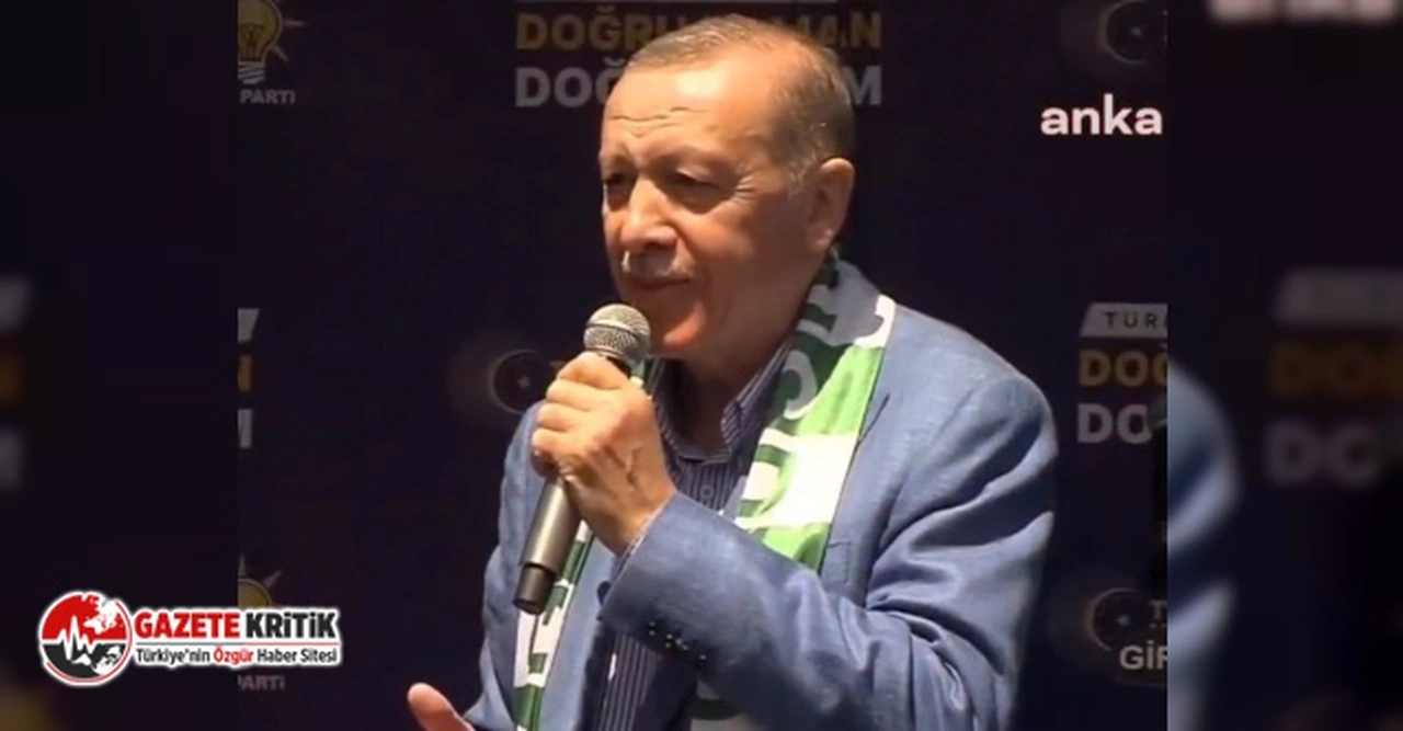 Erdoğan: Sizler ne soğana ne patatese liderinizi kurban etmezsiniz