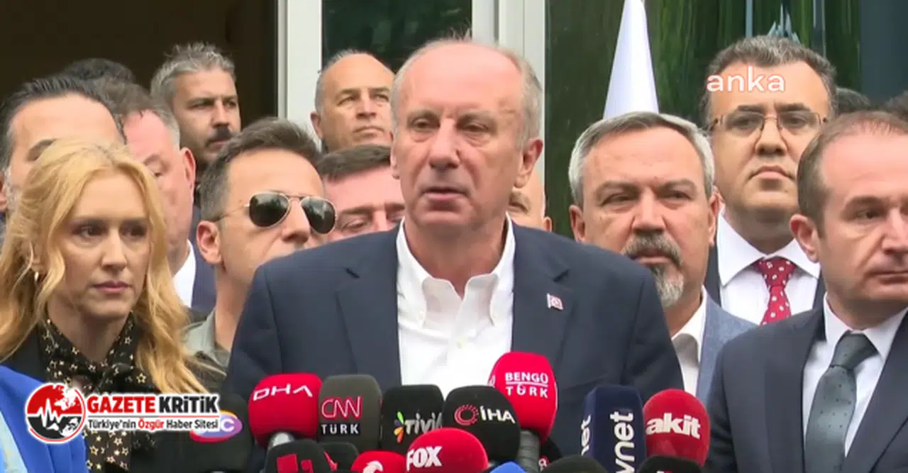 İnce'nin adaylıktan çekilmesi dünya çapında büyük yankı uyandırdı