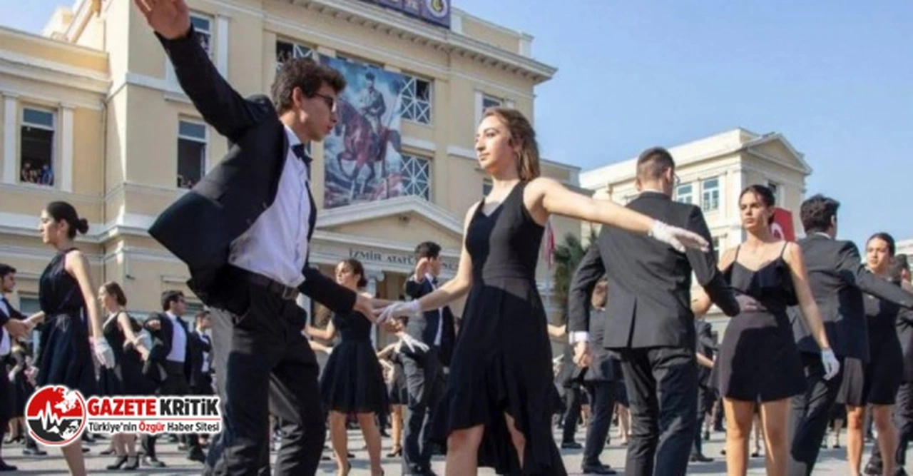 İzmir Atatürk Lisesi'nin geleneksel vals gösterisi baskılar nedeniyle iptal edildi