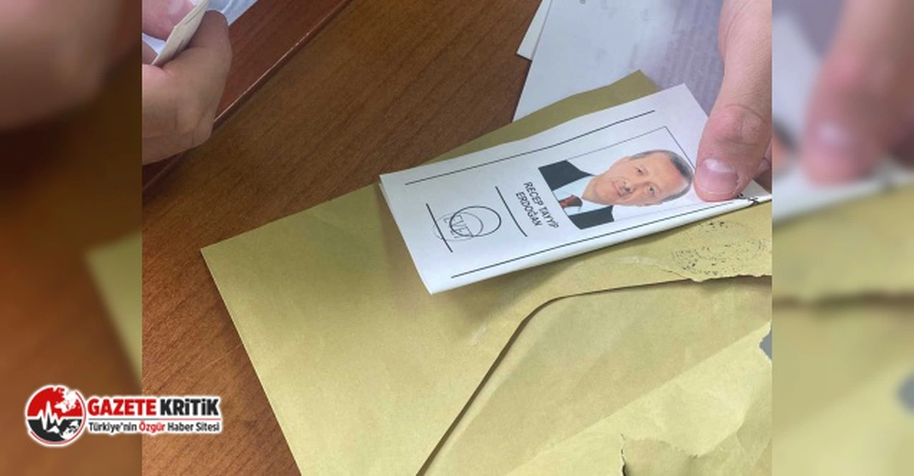 İzmir'de boş zarflardan Erdoğan’a “Evet” mührü vurulmuş oy pusulaları çıktı