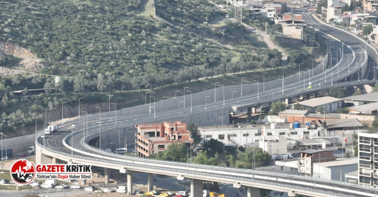 İzmir'de Buca ile Bornova’yı kesintisiz birbirine bağlayacak projenin viyadük etabı açıldı