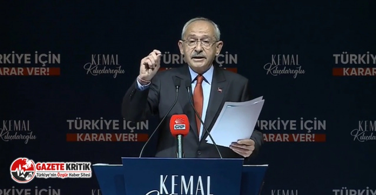 Kemal Kılıçdaroğlu: "Bunlar kalırsa; Her meşrepten teröristi memlekete ve meclise sokacaklar"