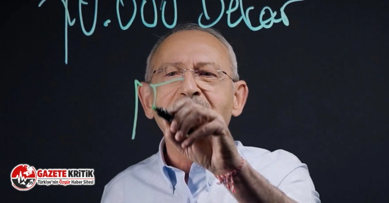 Kılıçdaroğlu proje için iki kenti işaret etti