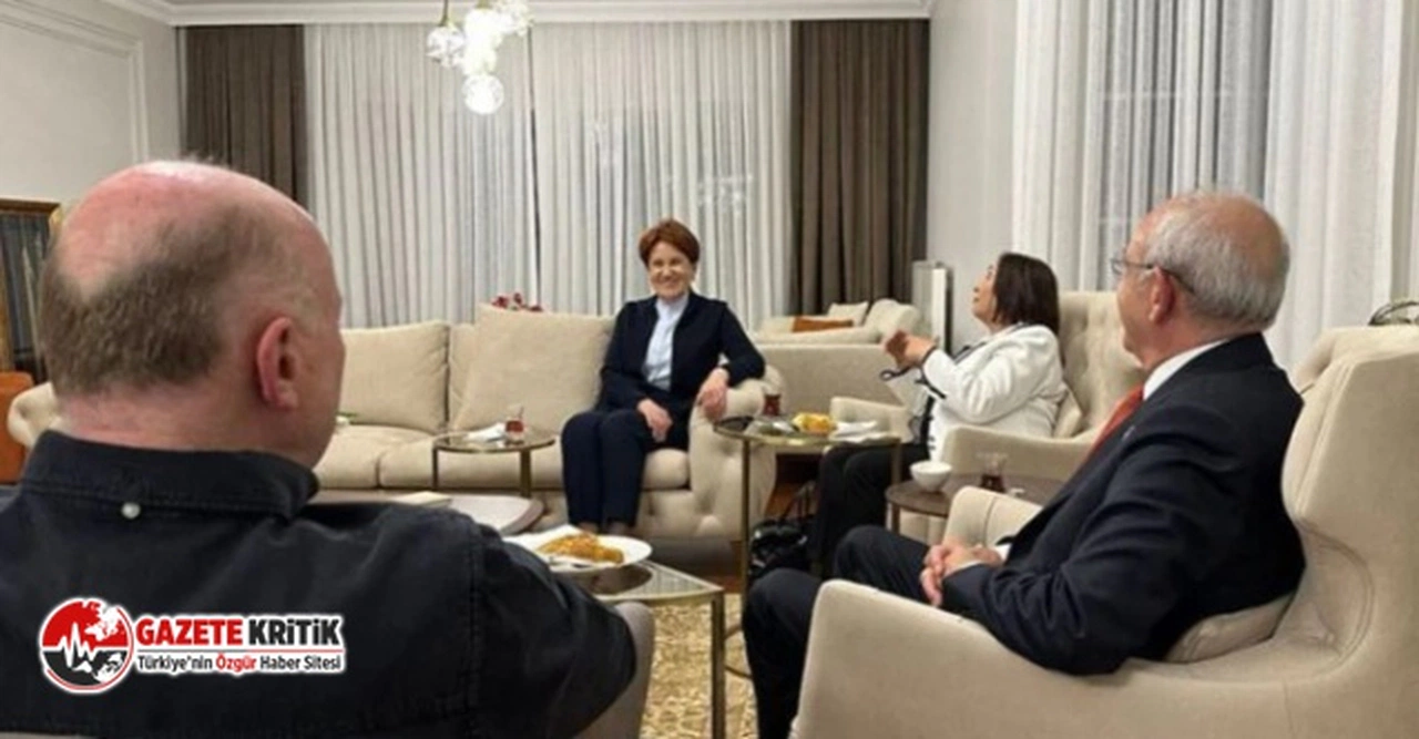 Kılıçdaroğlu ve eşi, Akşener ailesini ziyaret etti