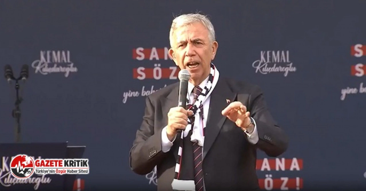 Mansur Yavaş: “Endişeye gerek yok, biz varız, buradayız”