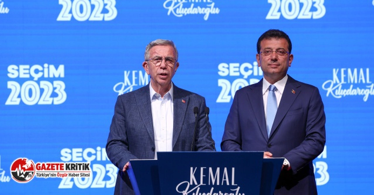 Mansur Yavaş ve İmamoğlu son durumu paylaştı: "Birinci turda biteceğini düşünüyorum"