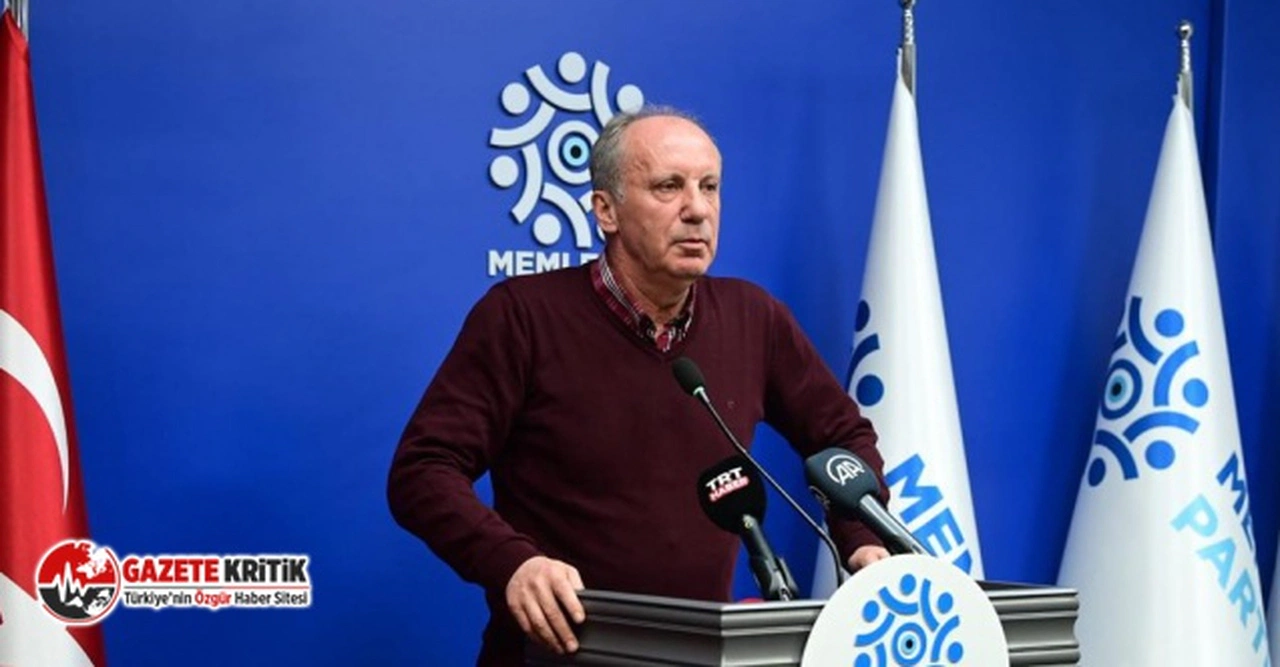 Memleket Partisi'nden Muharrem İnce'nin sağlık durumuna ilişkin açıklama